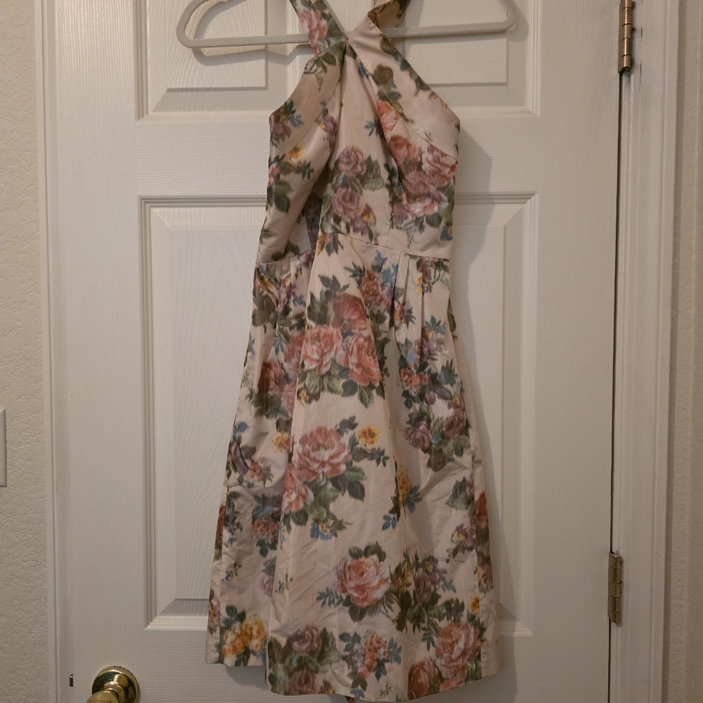 J Crew Collection Halter Style Midi Dress